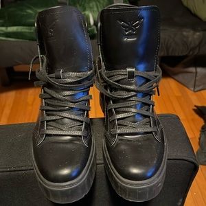 Puma Black Combat & Moto Boots